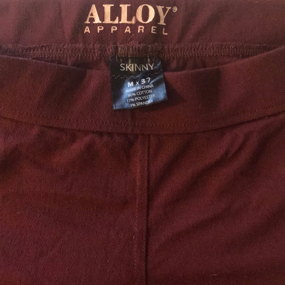 💕🦒Alloy Long Inseam 37” Tall Leggings Size M🦒💕 - Picture 2 of 4